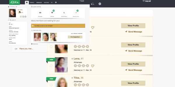 EliteSingles Überprüfung der Standort Suchmaschine Partner Vorschläge