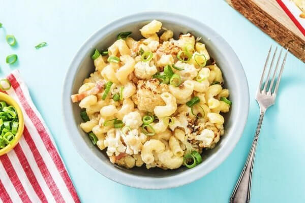 Cauliflower Pancetta Mac ‘n Cheese