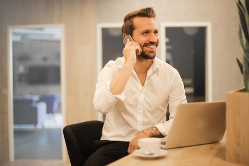 business on phone call