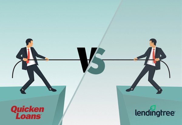 Quicken Loans vs LendingTree mortgages