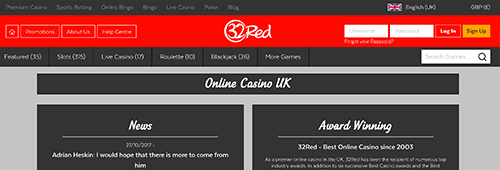 Check out what we love about 32Red