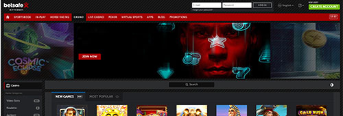 Betsafe also hosts an impressive online casino