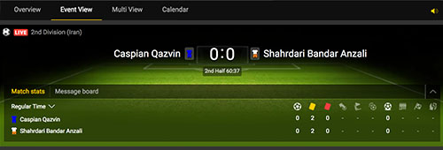 bwin's graphics shine in its livestreaming and in-play betting