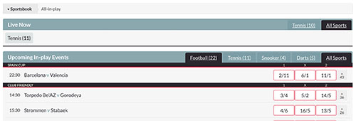 Black Type's site is sleek and minimalistic
