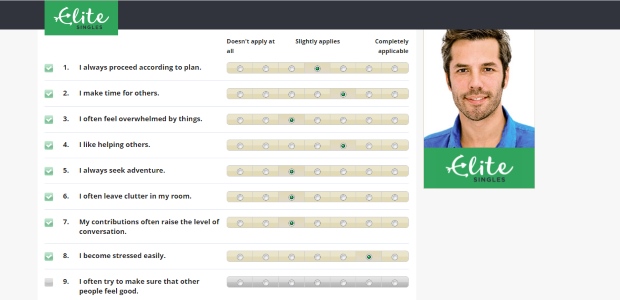 personality test questions