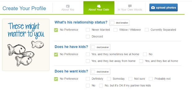 profile build deal breaker