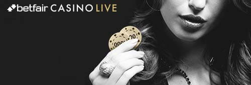 Betfair also has a live casino