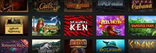A great selection of games are also available at K8