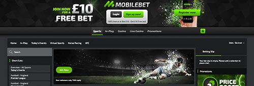 Start betting at Mobilebet today