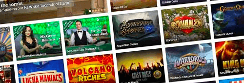 You can also join Mr Green's online casino