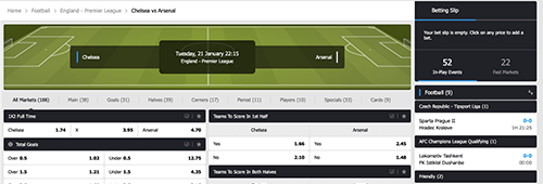 Sport odds