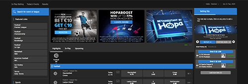 Hopa betting site
