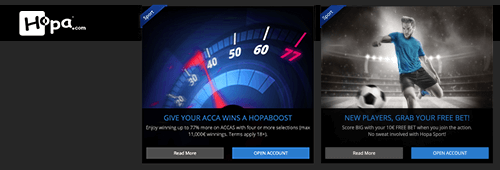 Hopa promotions